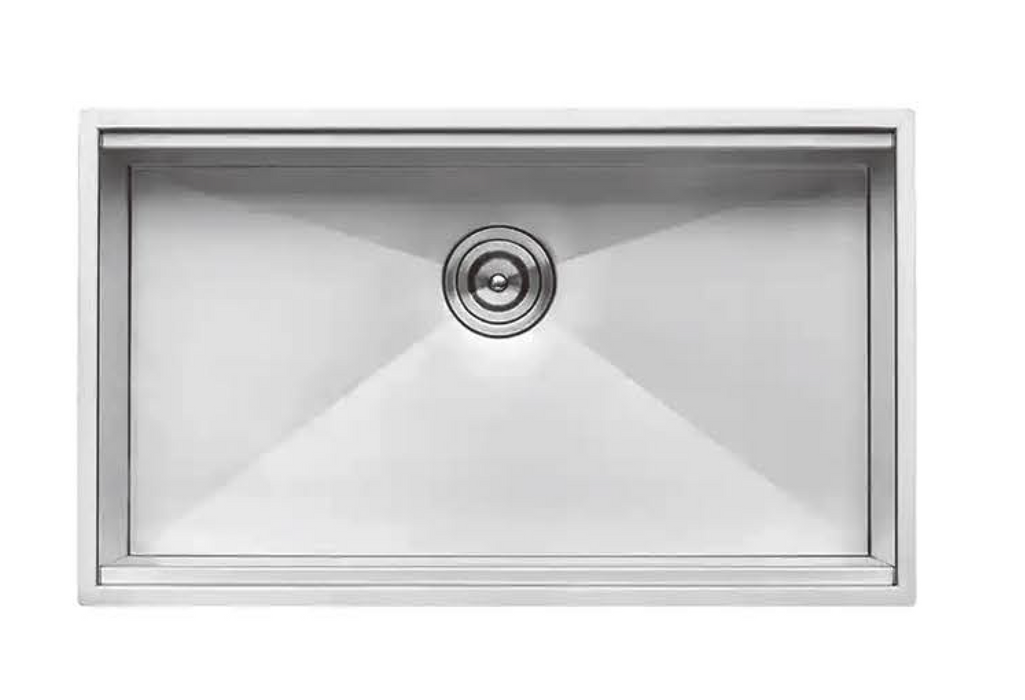 KDK 3219WS Stainless Steel Workstation Single Bowl Kitchen Sink, 32‘’*19-1/2‘’*10‘’