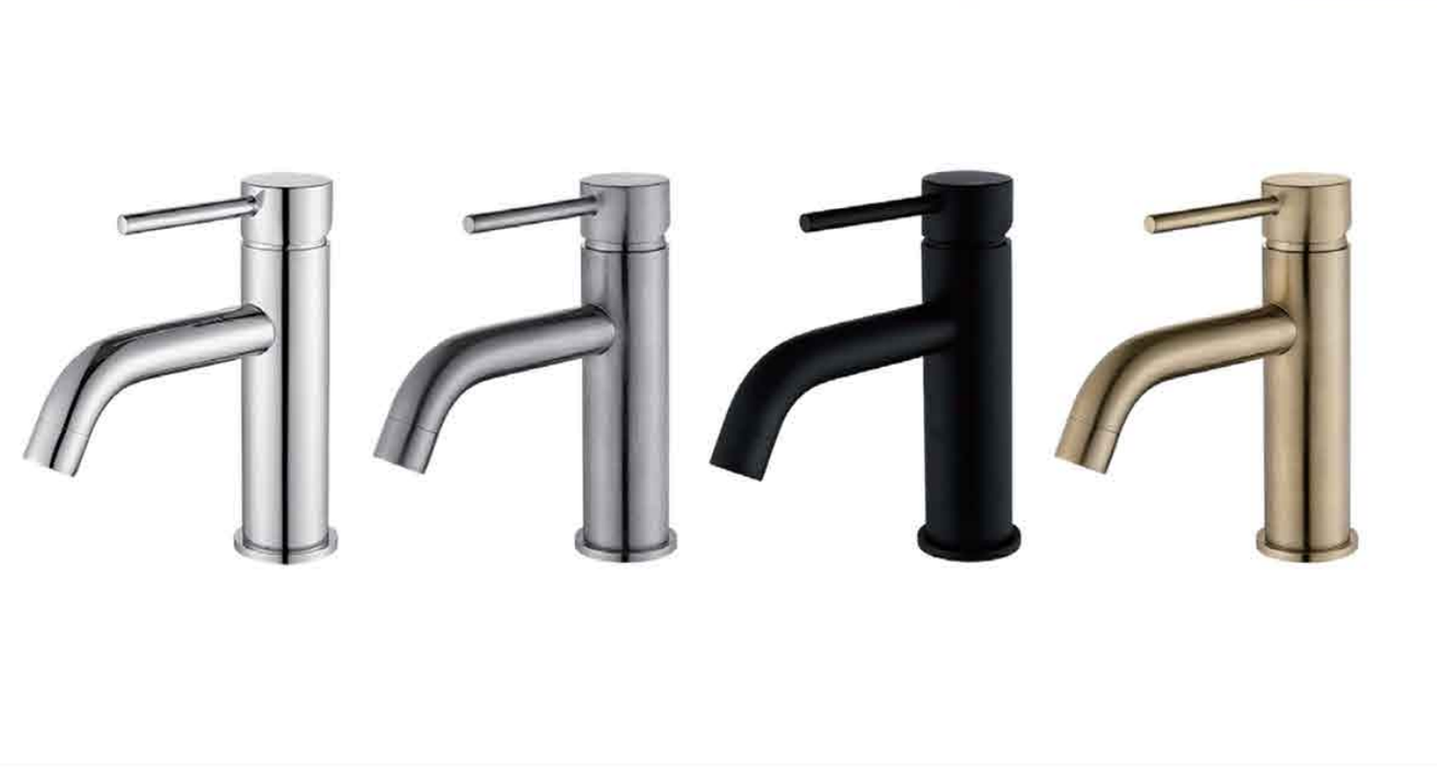 F08 Bathroom Faucet, Single Handle Faucet for Bathroom Sink, Vanity, RV, Modern Farmhouse