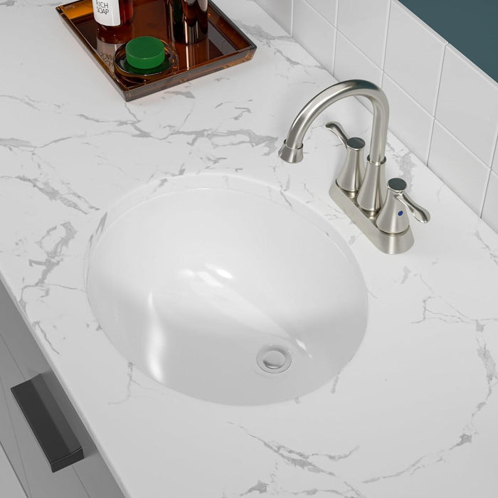 20 Inch Undermount Ceramic Rough Bathroom Sink KDK-B04