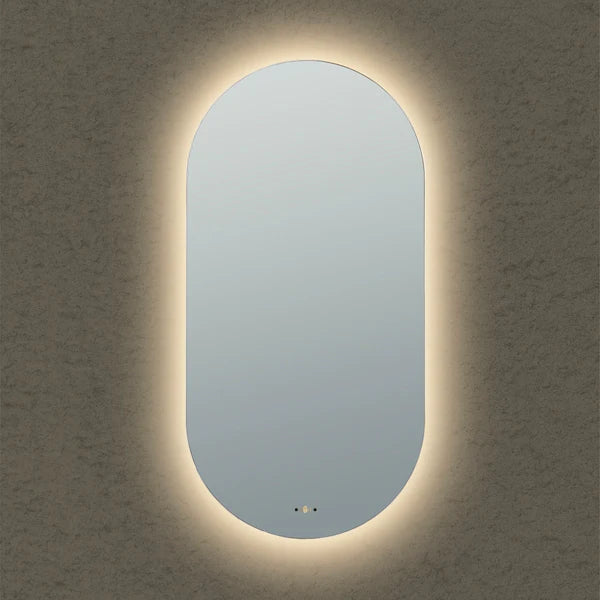 Ovian LED Backlit Mirror – Touch-Free Control, Anti-Fog, 3 Light, Copper-Free, 450×900 / 600×1000mm VOFM4590/60100