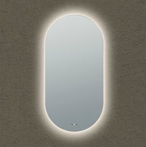 Ovian LED Backlit Mirror – Touch-Free Control, Anti-Fog, 3 Light, Copper-Free, 450×900 / 600×1000mm VOFM4590/60100