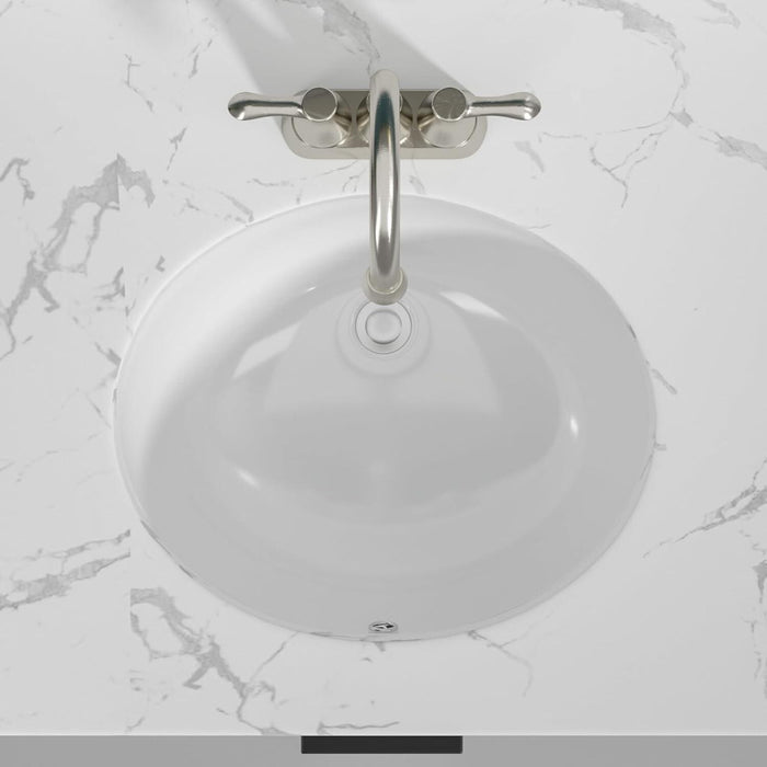 20 Inch Undermount Ceramic Rough Bathroom Sink KDK-B04