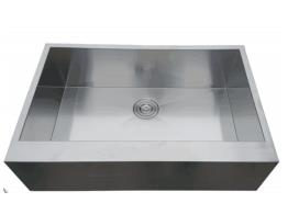 36 Inch Hand Made Single Bowl Stainless Steel Kitchen Sink 36*21*10 KDK-3621C
