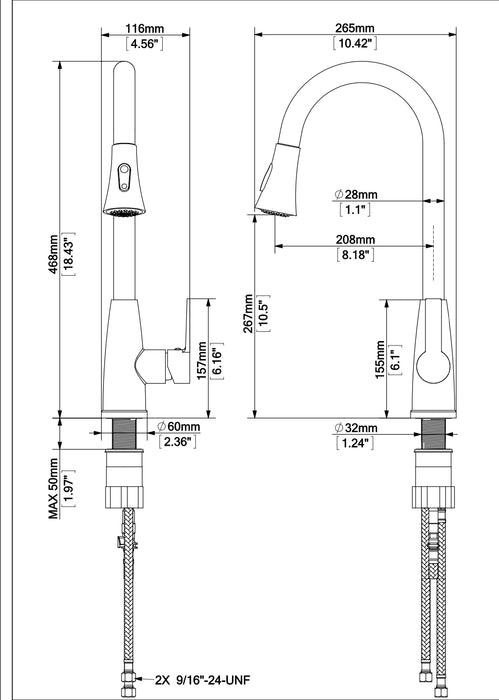 F69  Kitchen Faucet