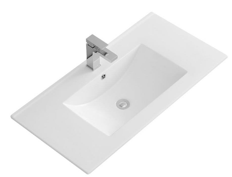 CT3618 China Rectangular Vessel Bathroom Sink with Overflow