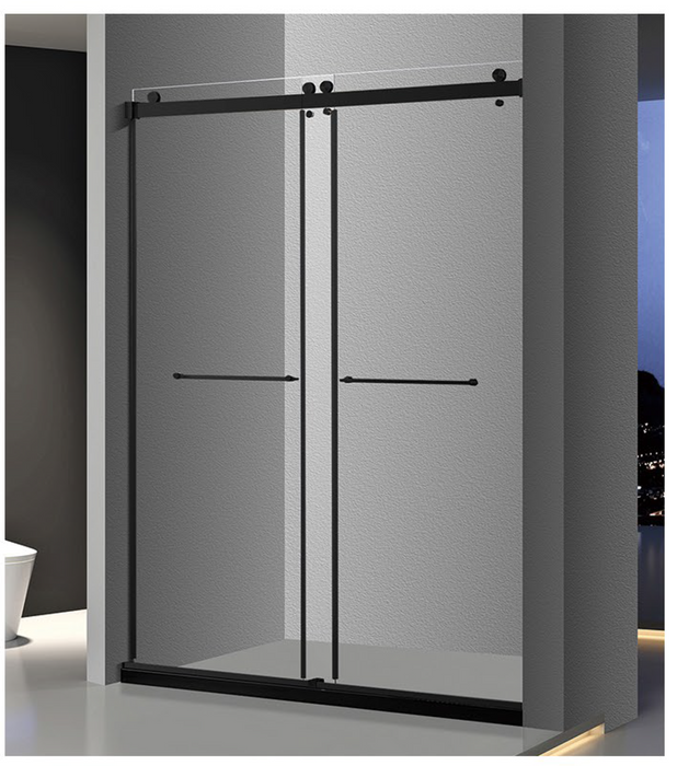 PF-92 Double Sliding Door Frameless Shower Door