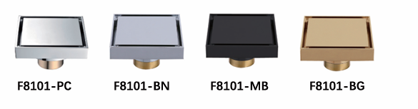F8101 Floor Drain PC/BN/MB/BG