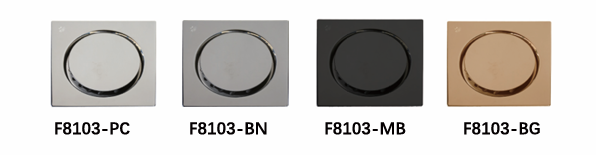 Floor Drain F8103 PC/BN/MB/BG