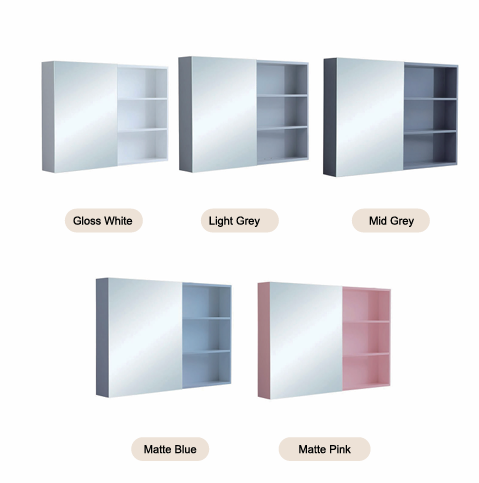 Aero PVC Mirror Cabinet PSV1000L PSV1100L  Mirror