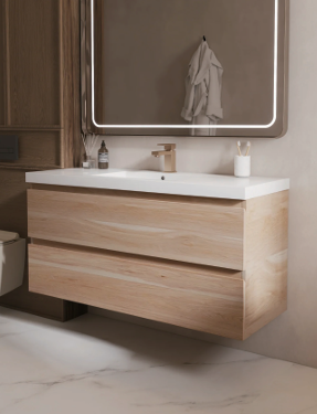 NexaCore Floating Bathroom Vanity – PVC Wall Mounted Cabinet UMW-NW1200/48 UMW-NW1550/60 UMW-NW1800/72