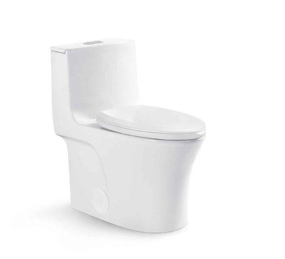 28 Inch Siphonic one-piece toilet 4.8 Litre 28-1/2*15-1/8*28-3/4 KDK-A12