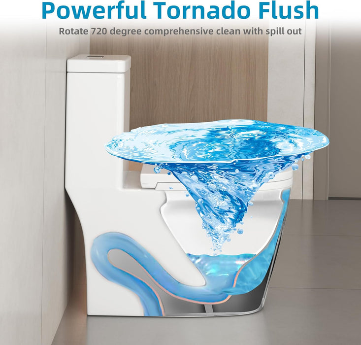 24 Inch One-piece toilet Siphon Flush Dual Flush 1.1/1.6 GPF 24*14-3/4*28-3/4 KDK-A14