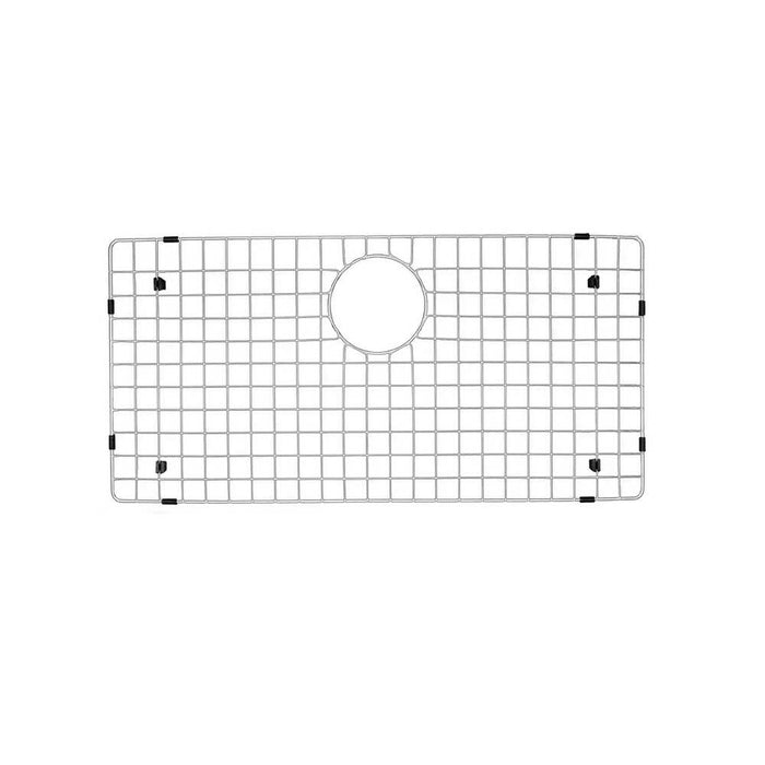 29*16 Stainless Steel Bottom Grid for Single Bowl Kitchen Sink, Centered Drain CF-G004