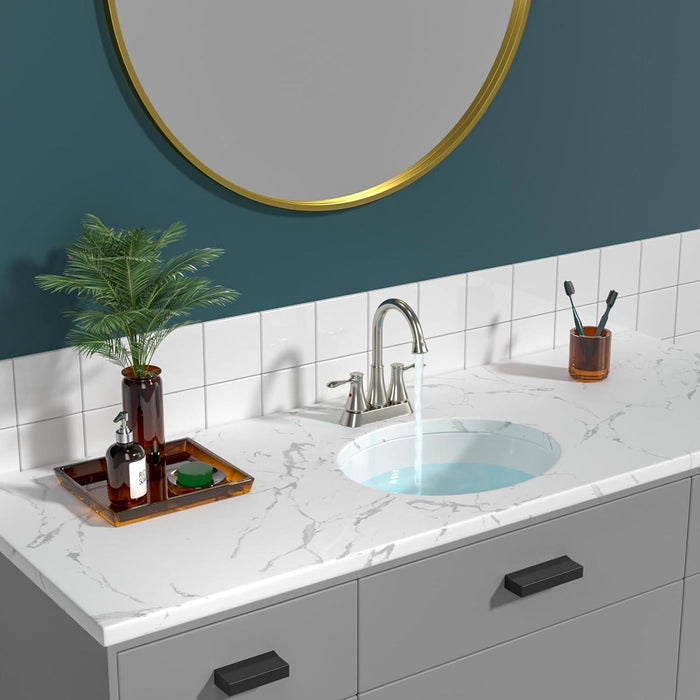 20 Inch Undermount Ceramic Rough Bathroom Sink KDK-B04