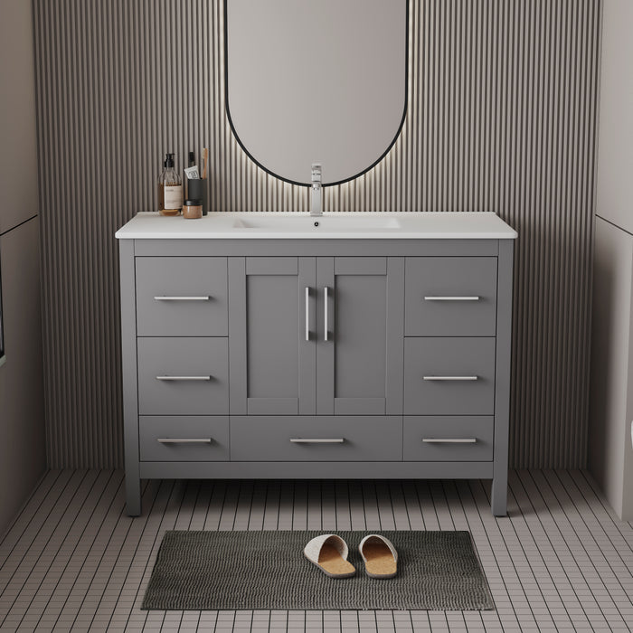 V2201-48 S60 Solid Wood Vanity