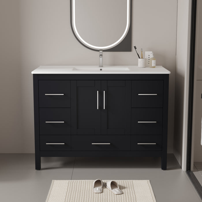 V2201-48 S60 Solid Wood Vanity