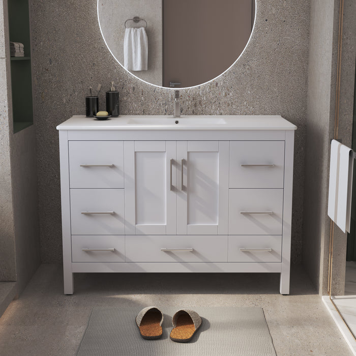 V2201-48 S60 Solid Wood Vanity