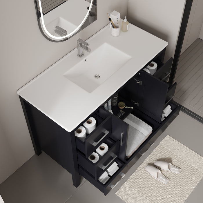 V2201-48 S60 Solid Wood Vanity