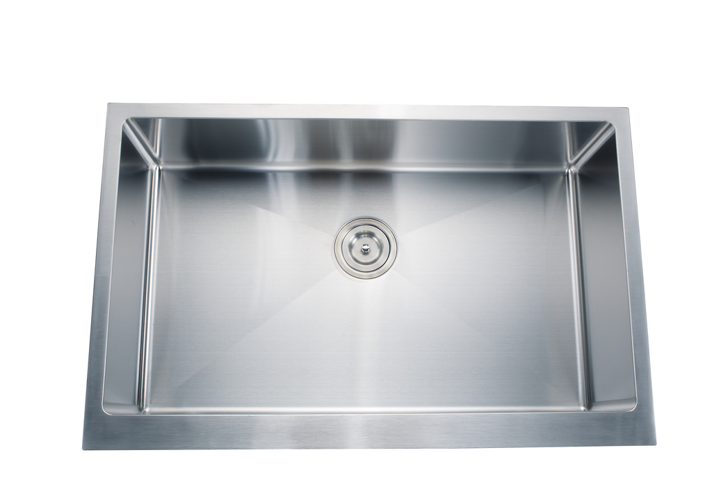 KDK-3321C Undermount Single Bowl Stainless Steel Kitchen Sink 33‘’*21‘’*10‘’