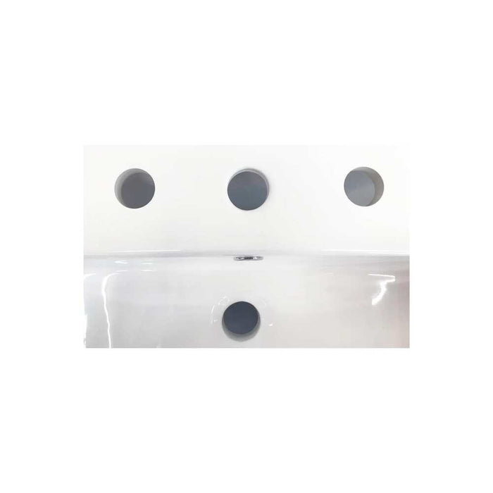 20 Inch Drop in Bathroom Sink Rectangular, Three Faucet Hole KDK-B06(T)