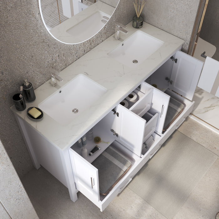V2201-60 72 Solid Wood Vanity