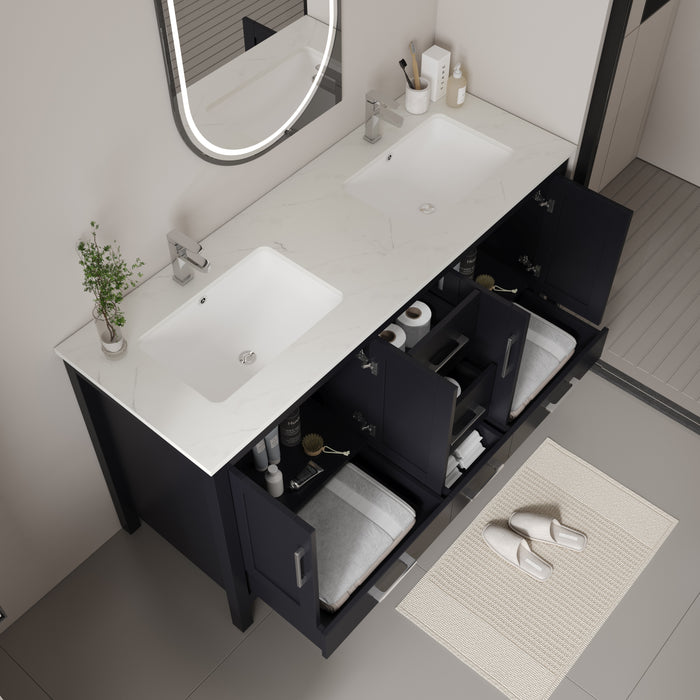 V2201-60 72 Solid Wood Vanity