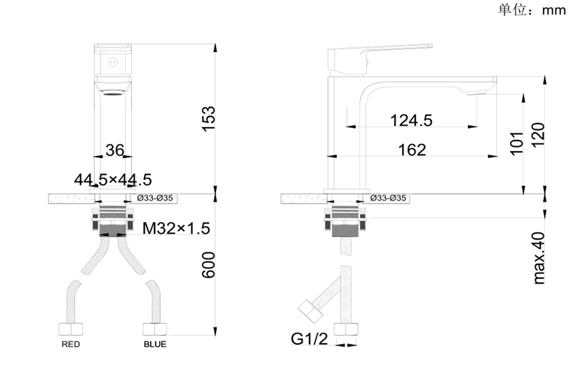 F08  Bathroom Faucet