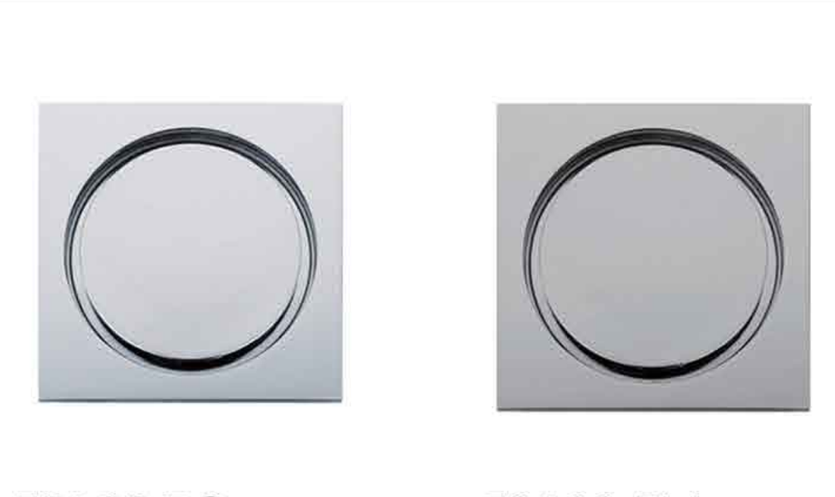 F8103 Floor Drain circular shower floor drain, complete with sealing ring flange assembly and removable drain cover plate, SUS stainless steel