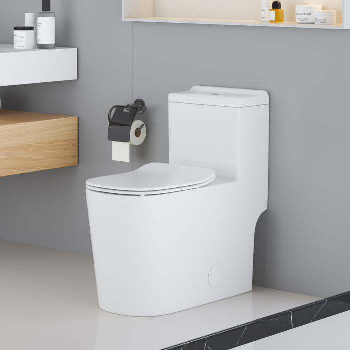 A10 Siphonic one-piece toilet 6/4.2 Litre 27"*13-2/3"*29-1/8"