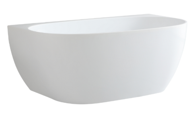 ALBAT1500 Atlantic Back to Wall Bath Tub Plug & Waste Not Included