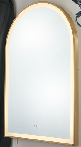 ED Bathroom Mirror with Iron Frame – Wall Mounted Horizontal or Vertical (600×900mm) LARFM6090