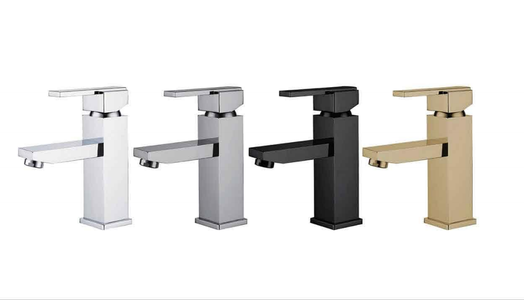 F68 Bathroom Faucet, One-Handle Single Hole Modern Bathroom Sink Faucet