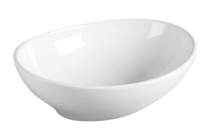 383S Ceramic Rectangular Top mount Bathroom Sink