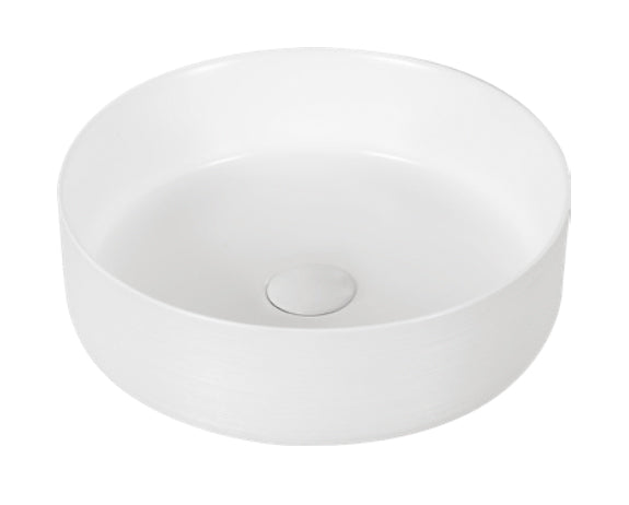 K517N White Vitreous China Circular Bathroom Sink