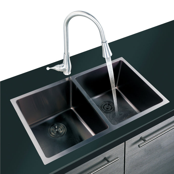 KDK-3219DG Undermount Single Bowl Stainless Steel Kitchen Sink 32‘’*19‘’*10‘’