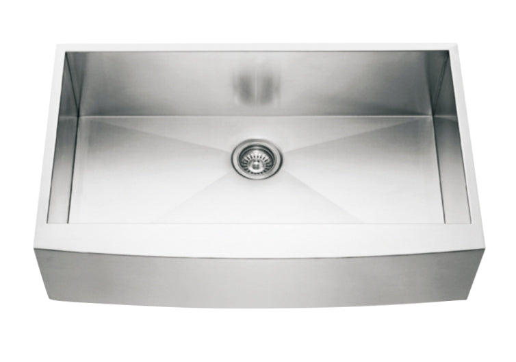 3322DC Kitchen Sink Faucet, Stainless Steel Single Bowl Kitchen Sink 18Gauge