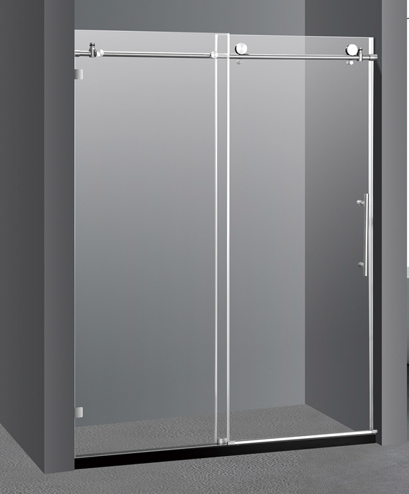 PF-75  Sliding Door Frameless Shower Door 60‘’*76‘’