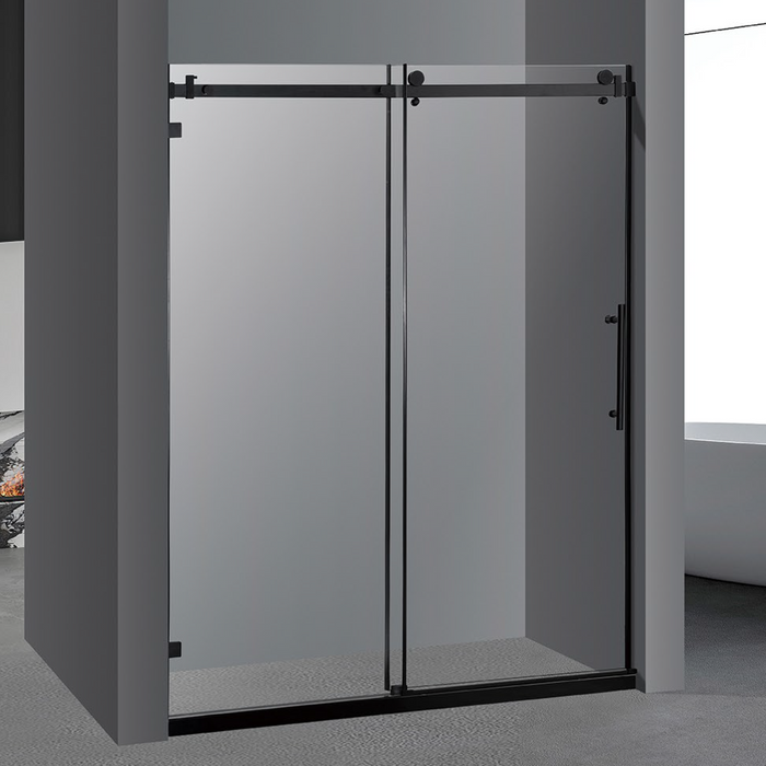 PF-100-6077 Double Sliding Door Frameless Shower Door