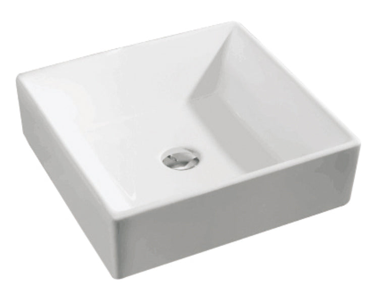 B13 Ceramic Rectangular Top mount Bathroom Sink