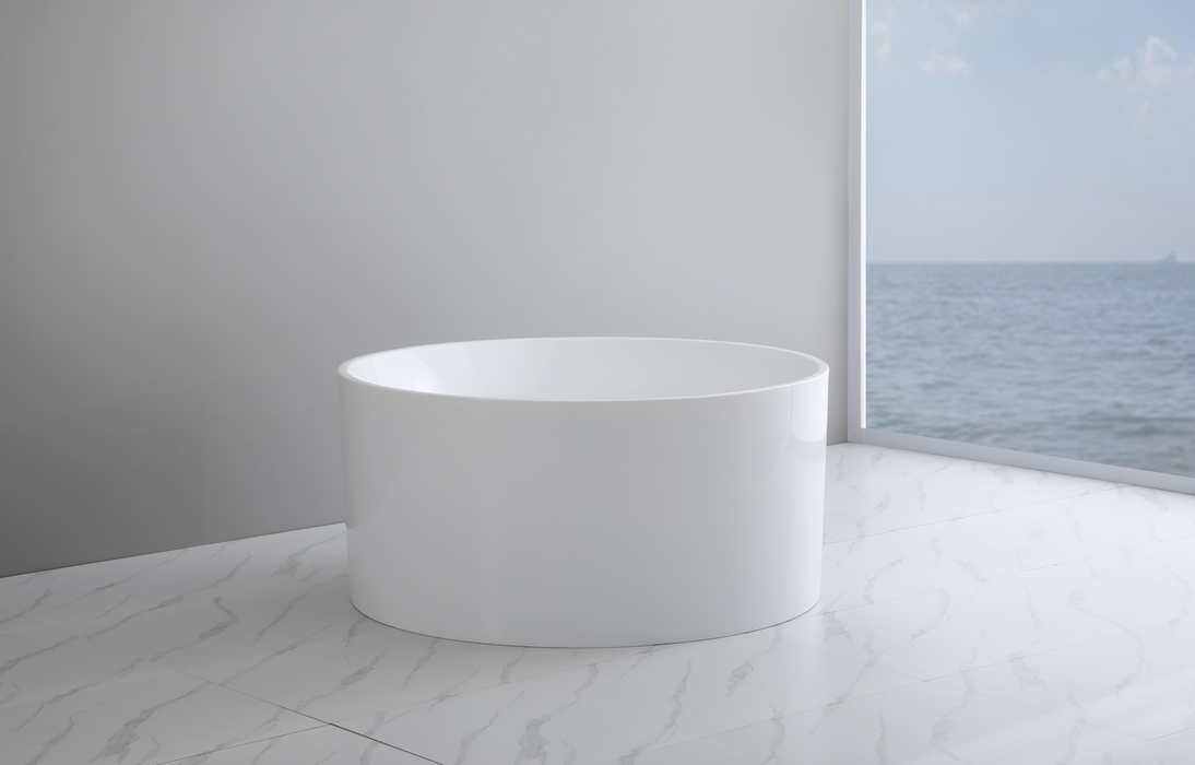 CO1280-GW Freestanding Soaking Bathtub Acrylic 50‘’*50‘’*23‘’