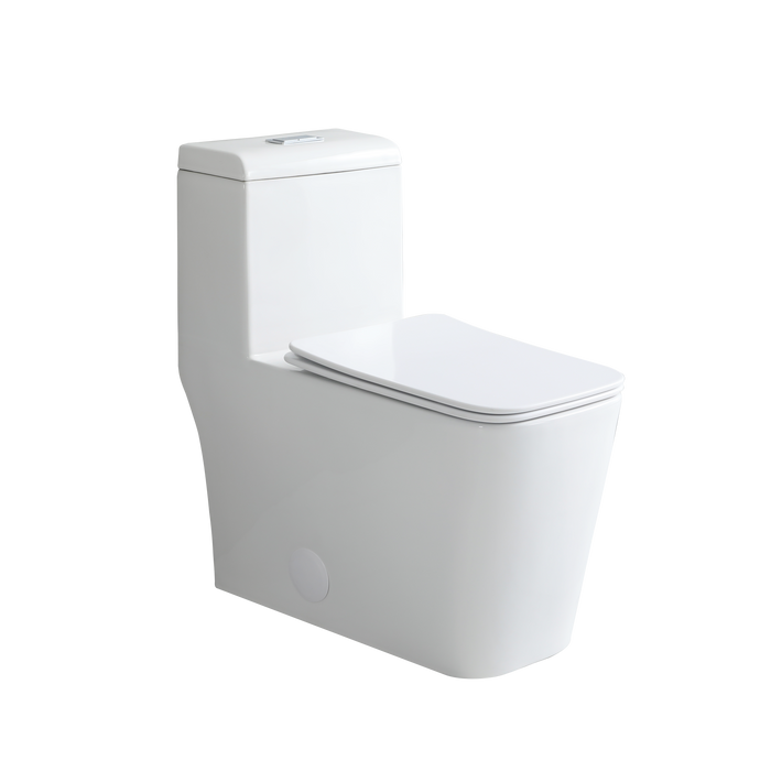 A09 Siphonic one-piece toilet 6/4.2 Litre 28"*14-1/8"*29-1/8"