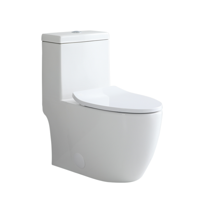 A04 Siphonic one-piece toilet 4.8/4.2 Litre  28"*14"*29-1/4"