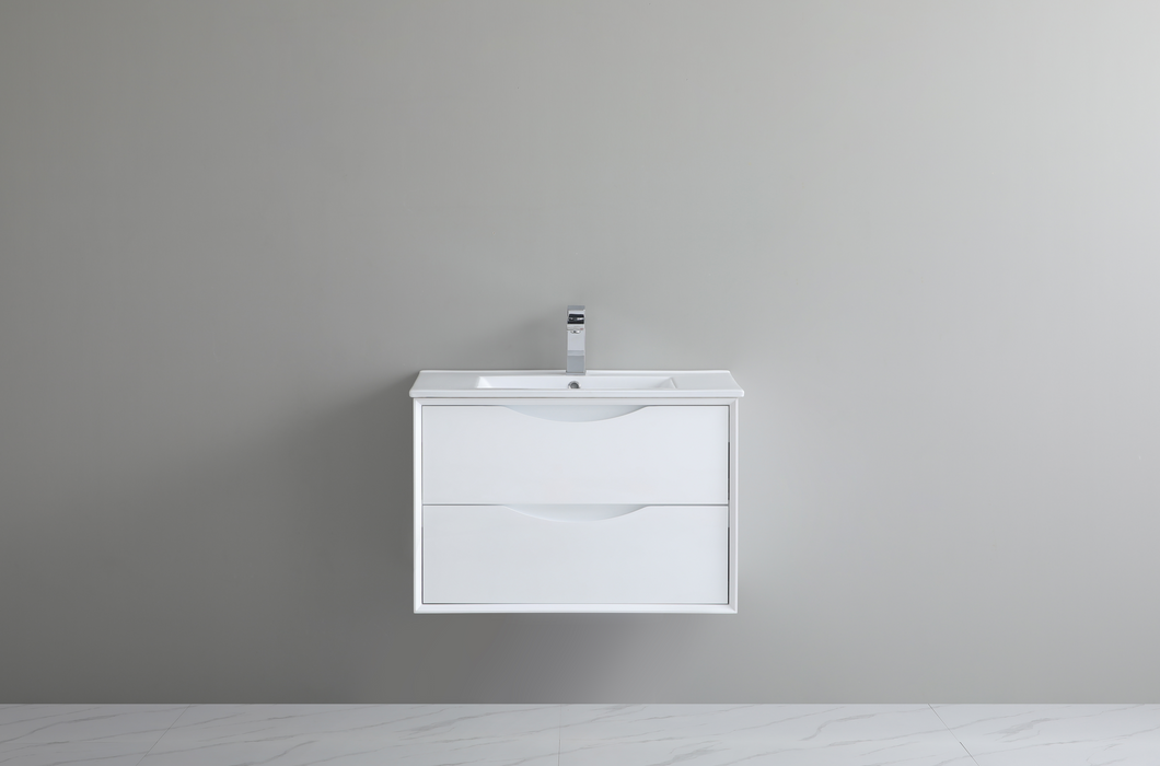 PH30GW Single Bathroom Vanity with Ceramic Top 29-1/8''*18''*19-5/8''