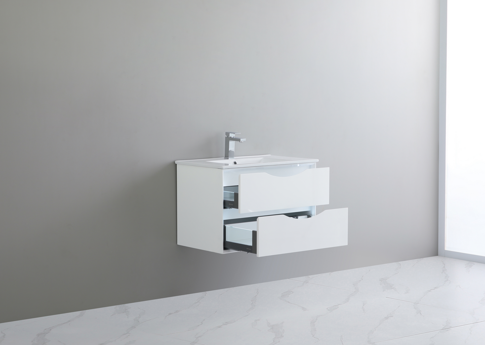 PH30GW Single Bathroom Vanity with Ceramic Top 29-1/8''*18''*19-5/8''