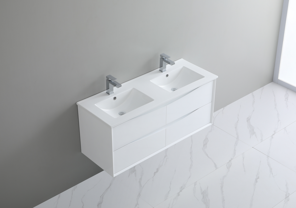 PH48GW Single Bathroom Vanity with Ceramic Top 46-7/8''*18''*19-5/8''