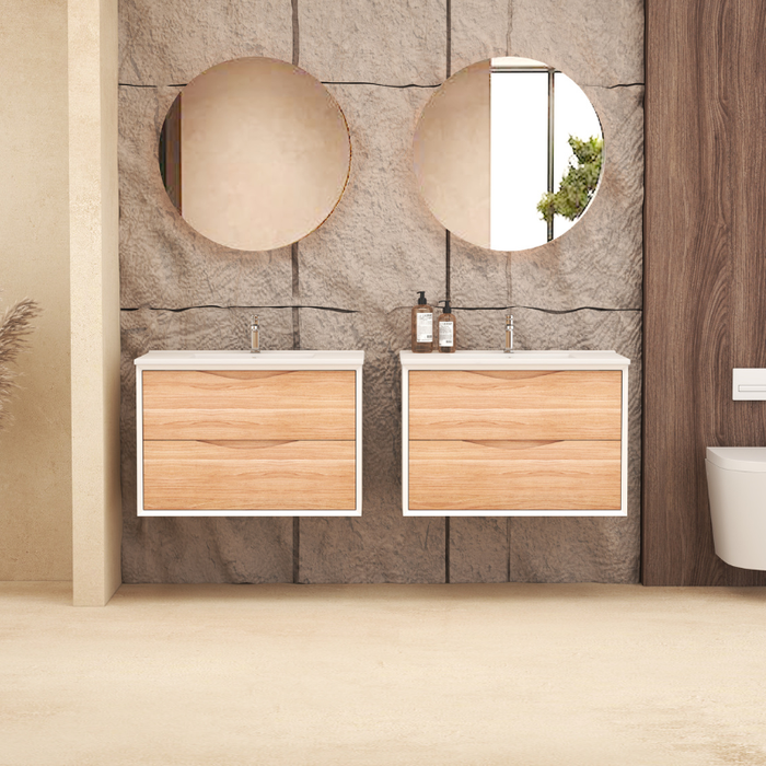 PVC Cabinet Two Drawer  23-1/4"- 59-1/8"